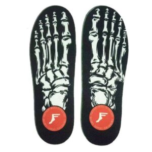 FP Elite Mid Insoles Skeleton Black